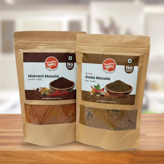 Mombay Combo Pack of Goda, Malvani Masala | 200 gm each